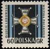 (1958-026) Марка Польша "Орден 'Военная доблесть'" , III Θ